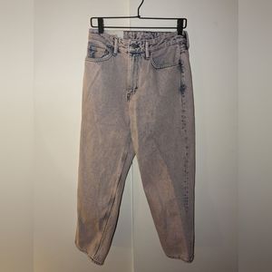 H&M Purple Acid Wash Jeans